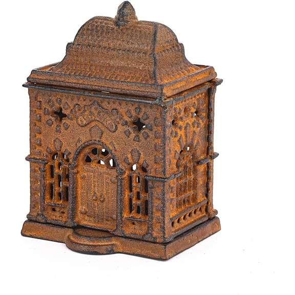 Cast Iron Tealight Castle Lantern
