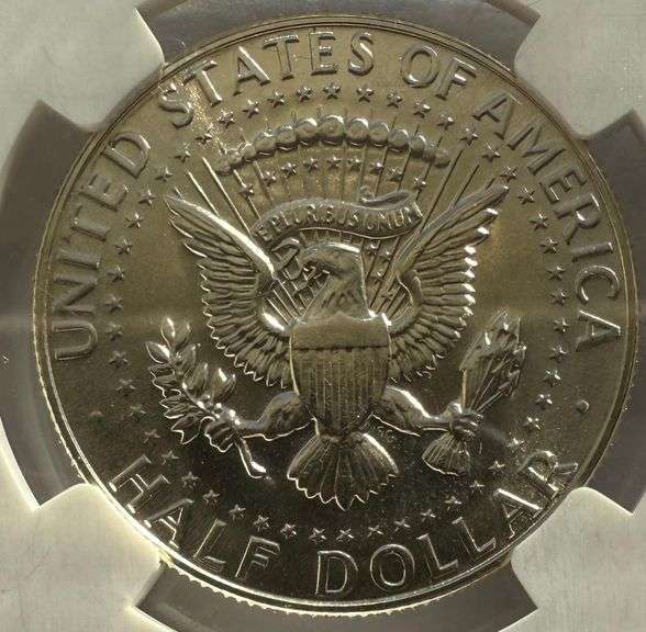 1965 SMS MS 67 NGC Kennedy Half.