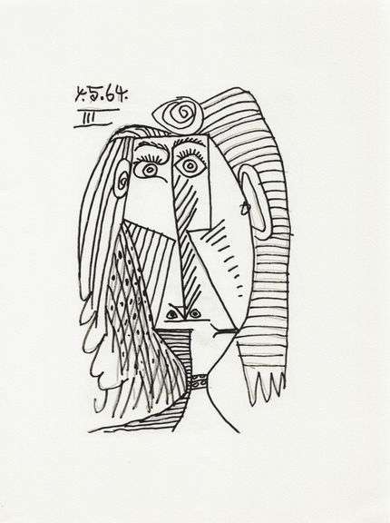 Exclusive Limited Edition Pablo Picasso Lithograph "Le Gout du Bonheur", 1970