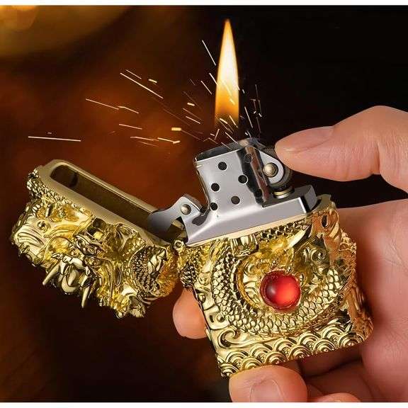 Dragon Trench-Style Kerosene Lighter