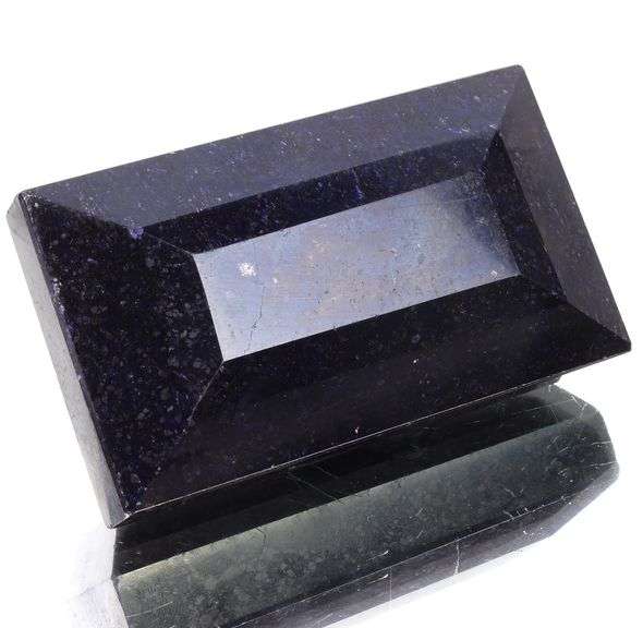 Huge Certified 2040 Ct Museum Size Natural Mined From The Earth Midnight    Blue Sapphire Solitaire