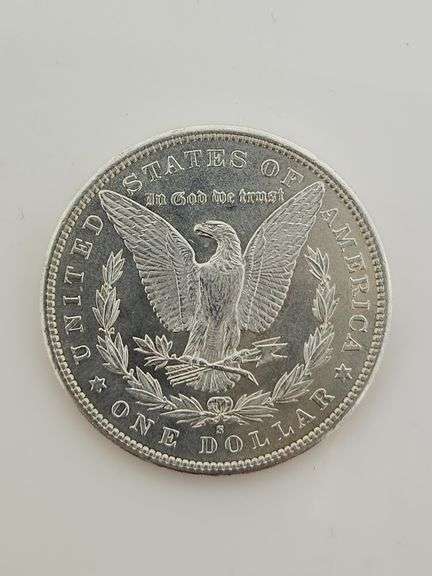 1881-S Morgan Silver Dollar, UNC