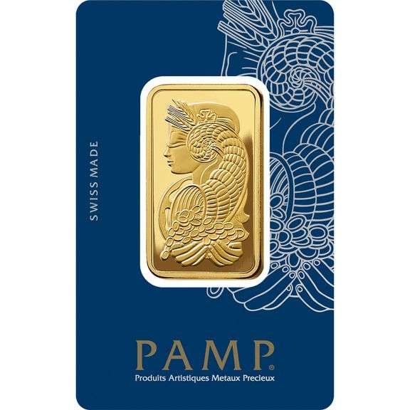 1 OZ PAMP Suisse Gold Bar