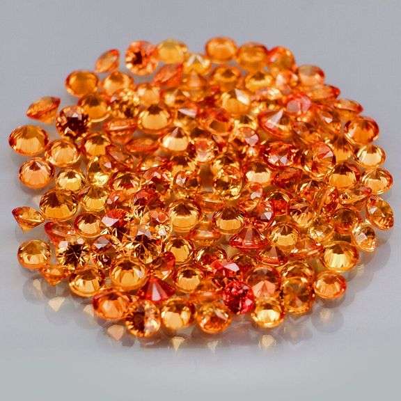 Superb 3.57ct diamond cut Songean Sapphire set