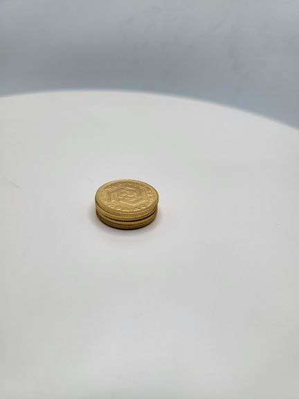 Collectors! 6 gold coin of 0.5 Azadi, total of 24.4 gr gold