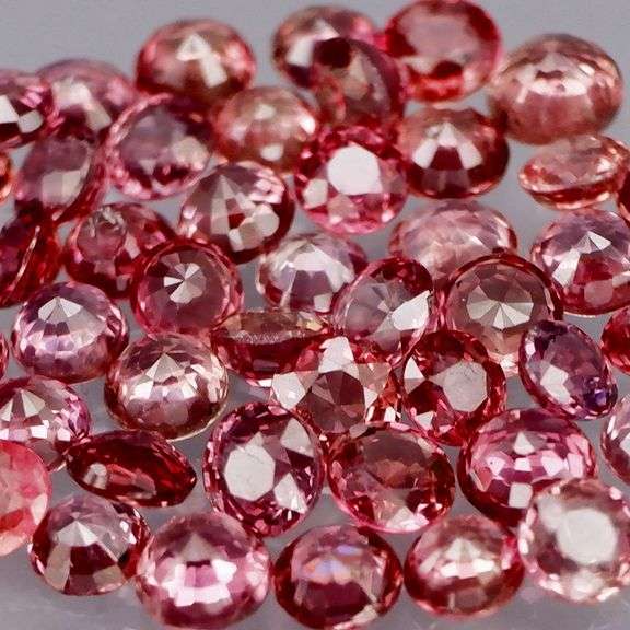 Real! Untreated! 5.09ct rose red Sapphire set!
