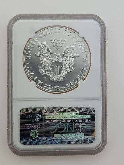 2011-W 25th Anniversary Silver Eagle, NGC MS69 Early Releases