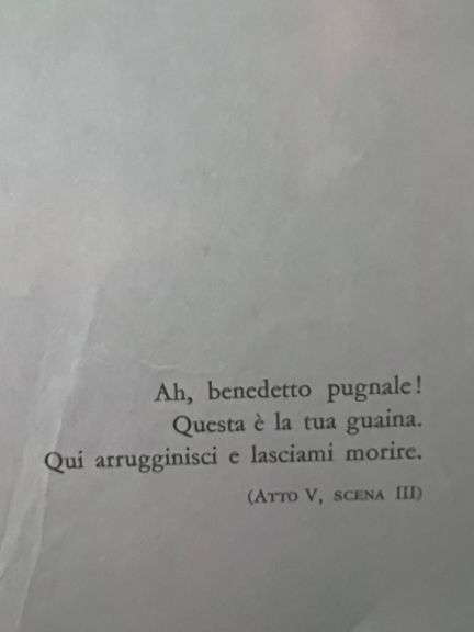 Original plate Signed Salvador Dalí Lithograph from the Romeo & Juliet Rizzoli Edition, Milan 1975