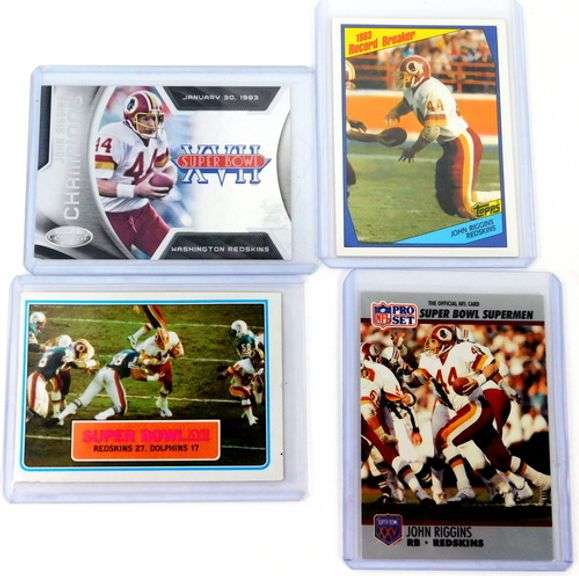 8 John Riggins Football Cards