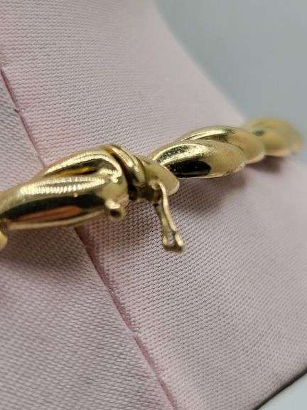 Very Fine 14KT Yellow Gold and Diamond Necklace