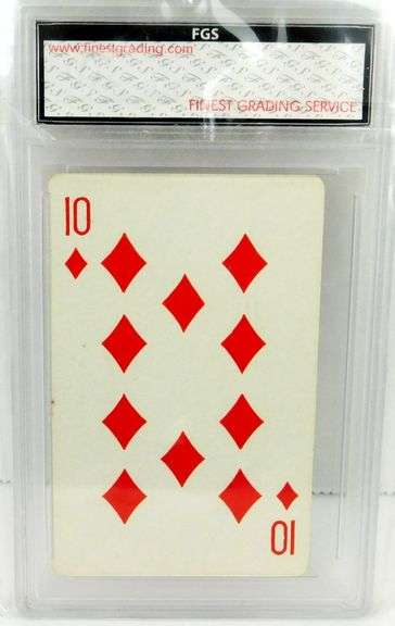 1953 Babe Ruth Brown & Bigelow Playing Card, Gem Mint 10