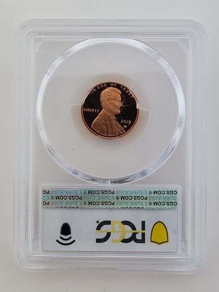 2019-W Proof Lincoln Cent, PCGS PR69RD DCAM