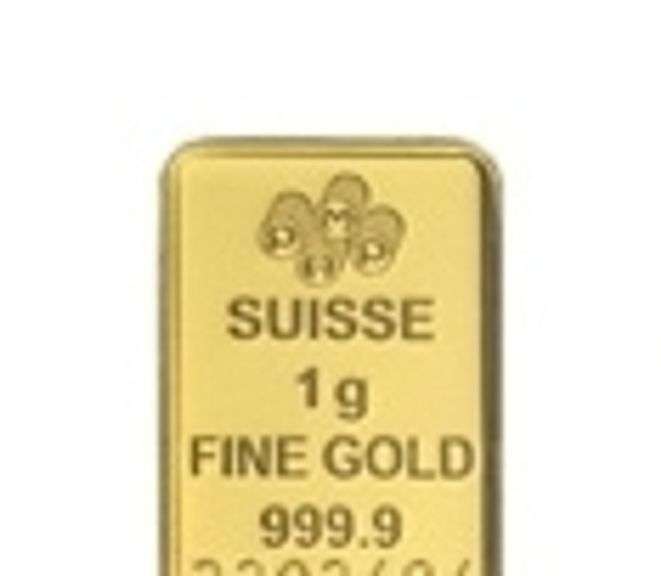 PAMP Suisse 1 Gram Gold Bar
