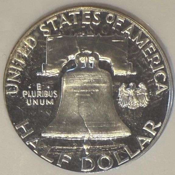 1963 Proof Cameo 67 NGC Franklin Half.