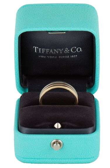 Vintage Tiffany & Co. Polished Trinity Band Ring in 14K