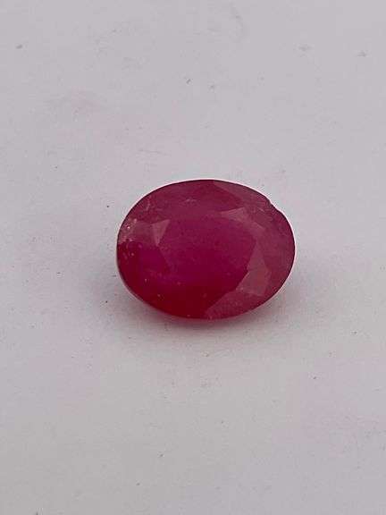 G.I.A. CERTIFIED NATURAL RUBY 3.65 CARAT