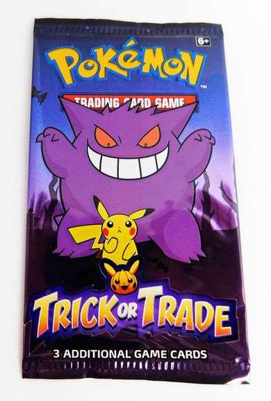 10 Pokémon 2022 Trick or Trade Sealed Packs
