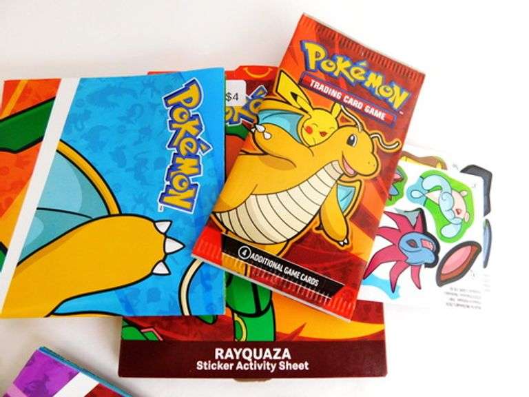 3 Pokémon 2024 McDonald's Boxes