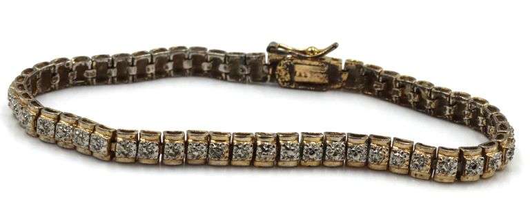 Group lot of 6 Vintage 925 sterling silver bracelets