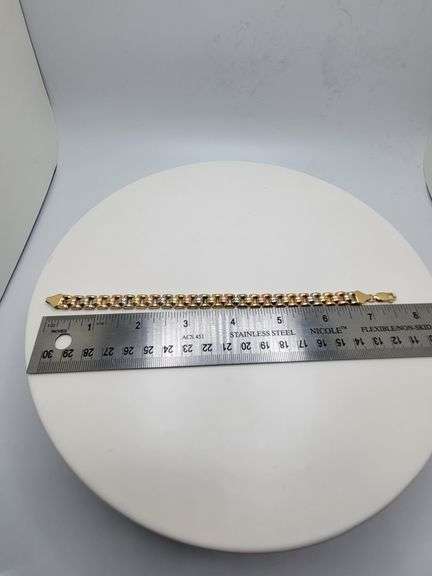 18KT Yellow Gold Link Bracelet