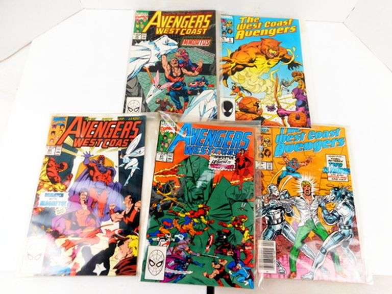 11 Marvel Comic Books, Avengers West Coast