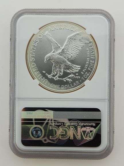 2022 American Silver Eagle, NGC MS70