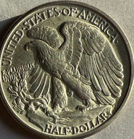 1942 BU Walking Liberty HalF