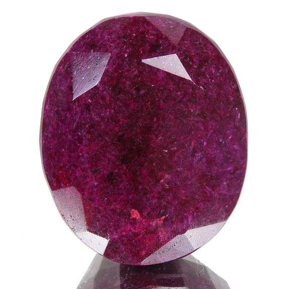 Magnificent Certified Museum Size 1350 Ct Natural Red Ruby Solitaire