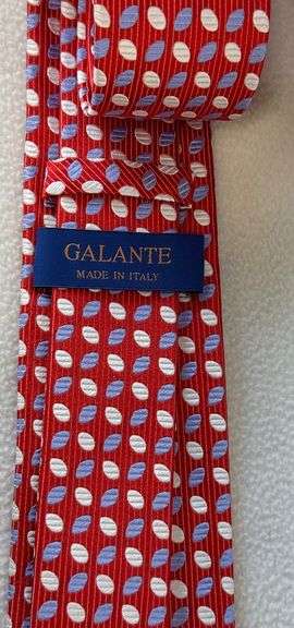 Fine Quality Italian Hand Made Silk Tie By Galante