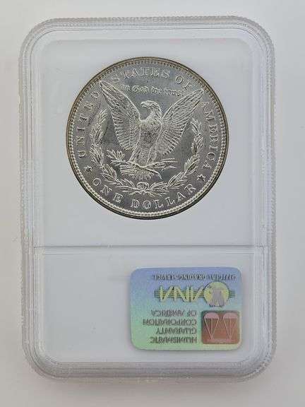 1887 Morgan Silver Dollar, NGC MS64