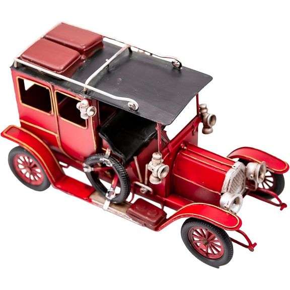 Handcrafted Iron Vintage Farmhouse Truck Collectible