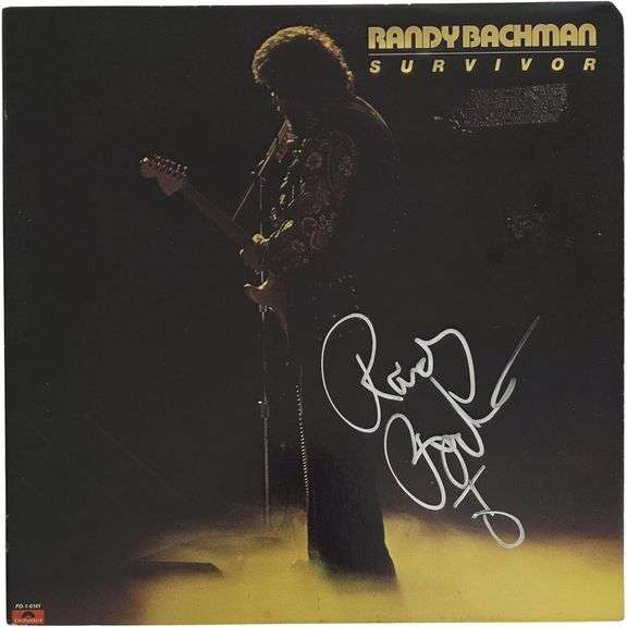 Randy Bachman Signed Survivor Vinyl Record w/ COA
