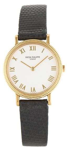 Patek Philippe Calatrava 4919, 26mm, White Dial, 18K Yellow Gold Ladies Watch