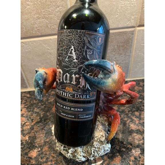 Crab Wine Bottle Holder