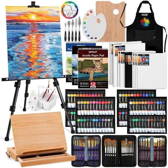 179-Piece Professional Art Complete Set