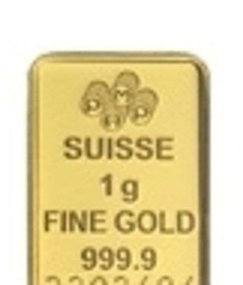 1 Gram Gold Bar Pamp Suisse