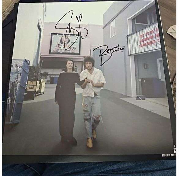 Selena Gomez & Benny Blanco "I Said I Loved You First" Signed Insert
