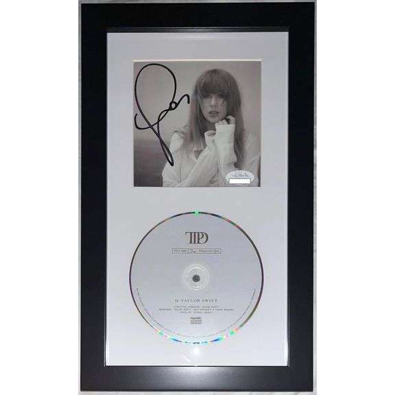 Taylor Swift “The Tortured Poets Department” Signed CD Certified
