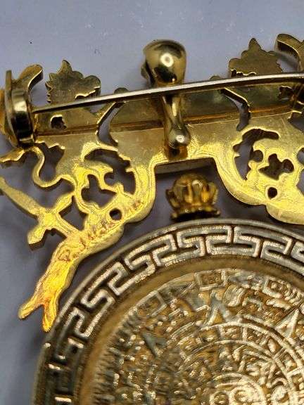 investment! One of the most collectable watch! Signed 18KT Yellow Gold Pendant Watch