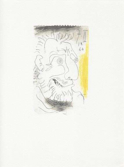 Exclusive Limited Edition Pablo Picasso Lithograph "Le Gout du Bonheur", 1970