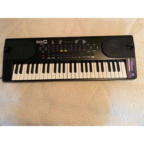 49-Key Portable Keyboard Piano with Stand