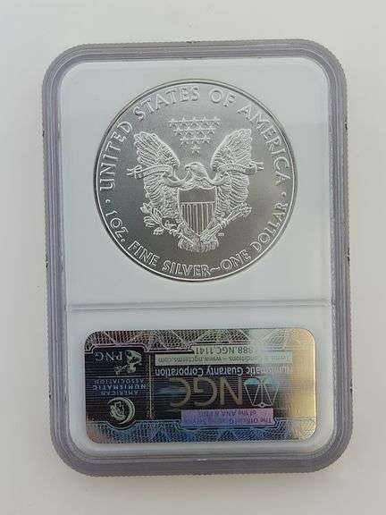 2010 American Silver Eagle, NGC MS69 Early Releases