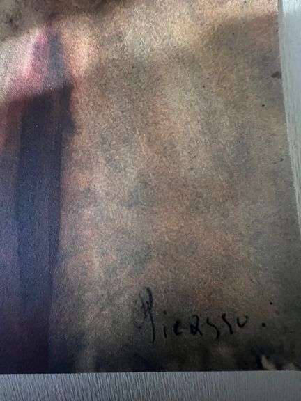 Original Lithograph from Picasso Les Bleus de Barcelona Picasso 1963 Portfolio