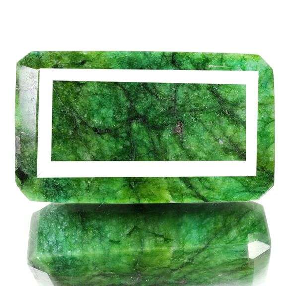 Huge Certified 2150 Ct Museum Size Natural Emerald Solitaire