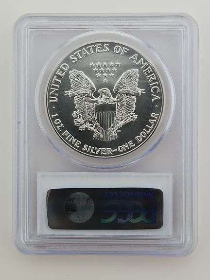 1992 American Silver Eagle, PCGS MS69