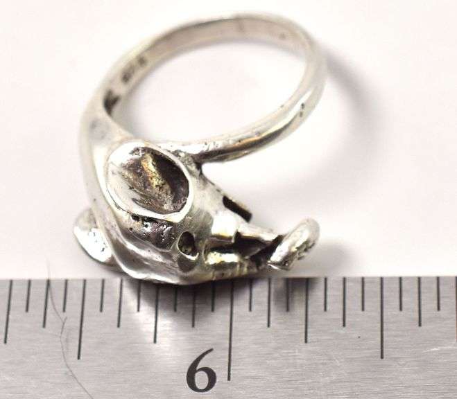 Elephant Ring in Sterling Silver