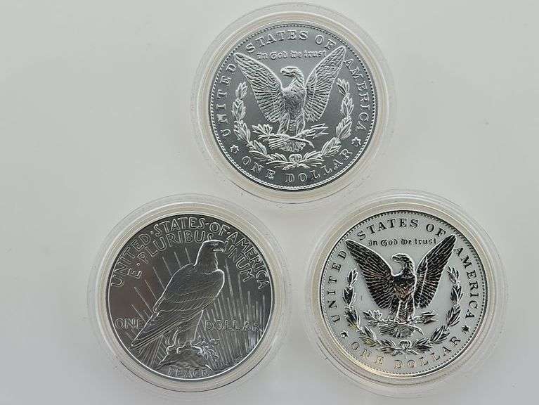 2023-P Morgan, 2023-S RP Morgan, 2024-P Peace Dollar Lot