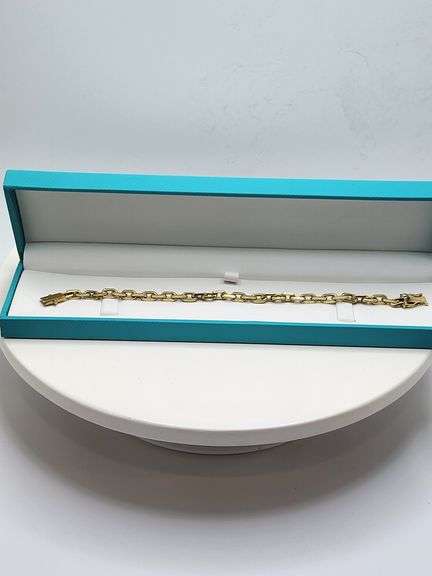 18KT Yellow Gold Link Bracelet
