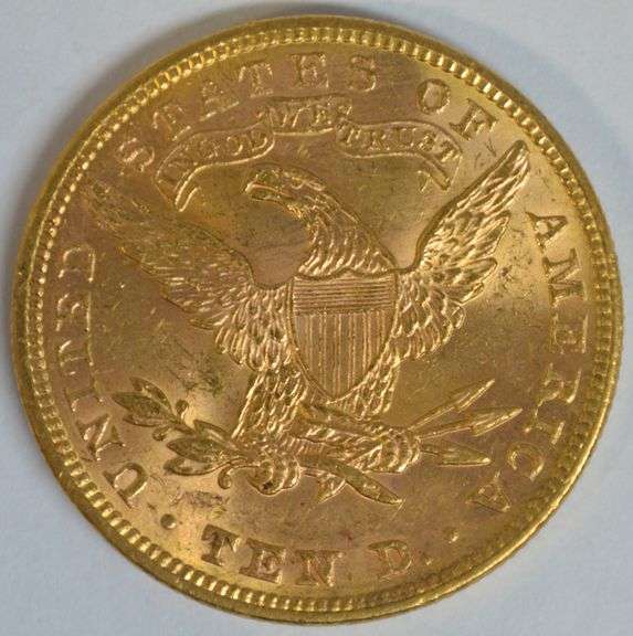 Fully struck Choice BU 1893 US $10 Liberty Gold Piece