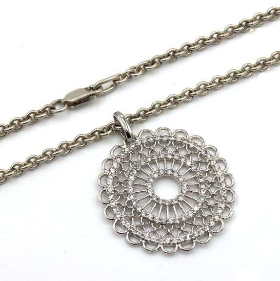 Group lot of 5 Vintage 925 sterling silver necklaces